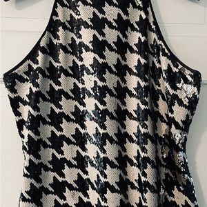 INC Sleeveless sparkle partygoers top.  Only worn once.  Like new.